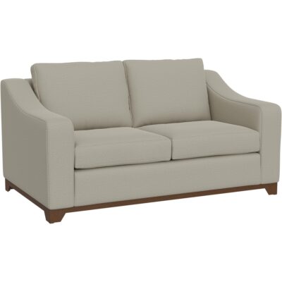 Natural Parota Wooden Frame & Base Loveseat