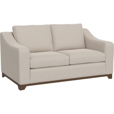 Natural Parota Wooden Frame & Base Loveseat