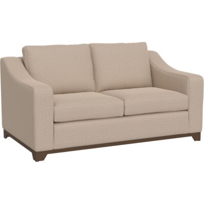 Natural Parota Wooden Frame & Base Loveseat