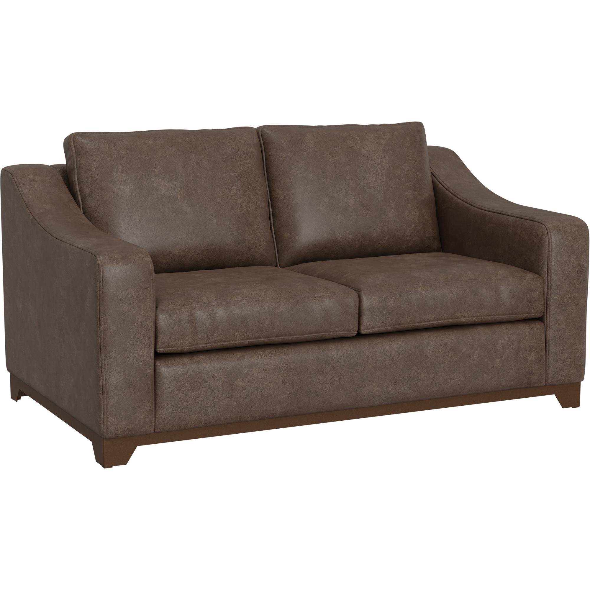 Natural Parota Wooden Frame & Base Loveseat 1 Natural Parota Wooden Frame & Base Loveseat