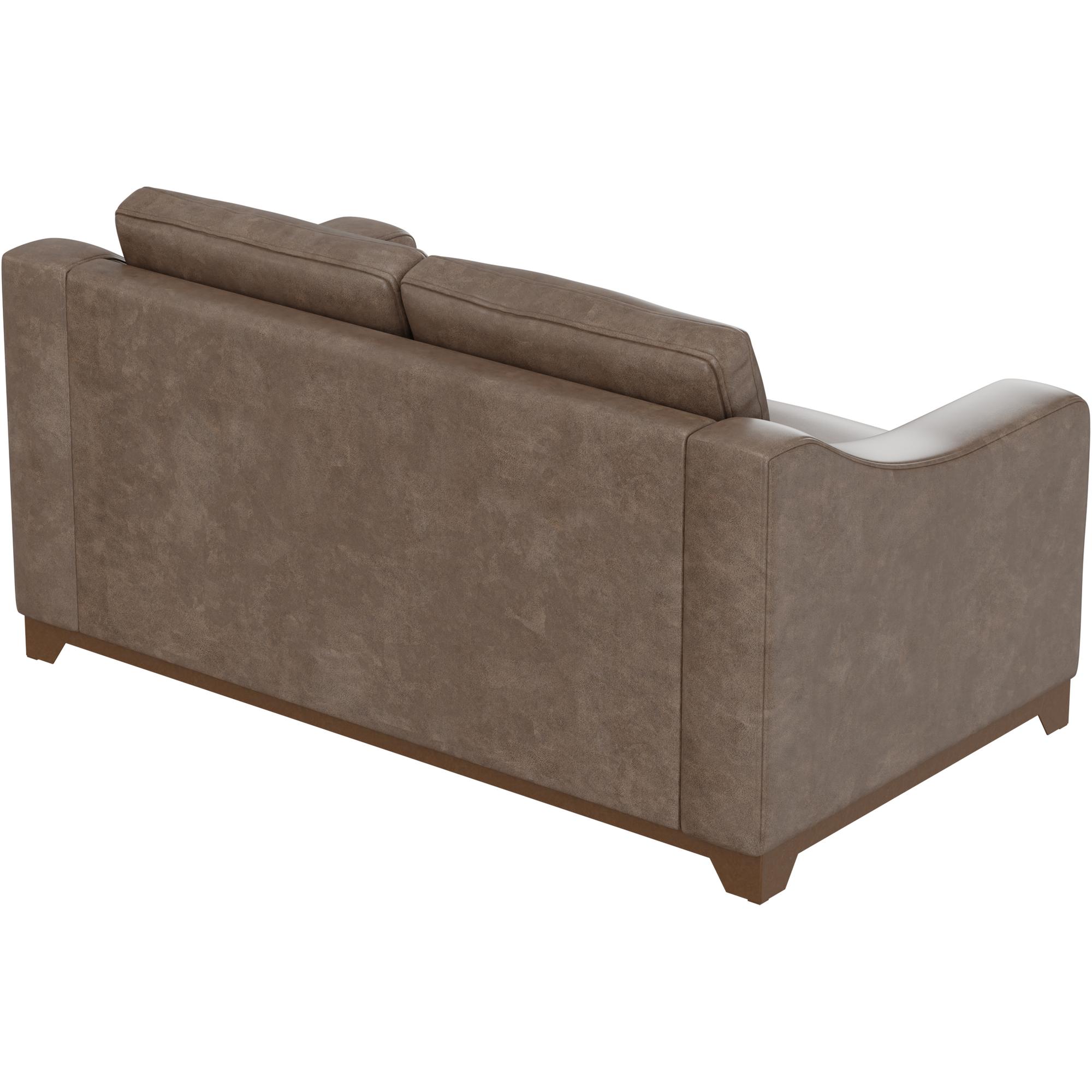 Natural Parota Wooden Frame & Base Loveseat 3 Natural Parota Wooden Frame & Base Loveseat - Image 3