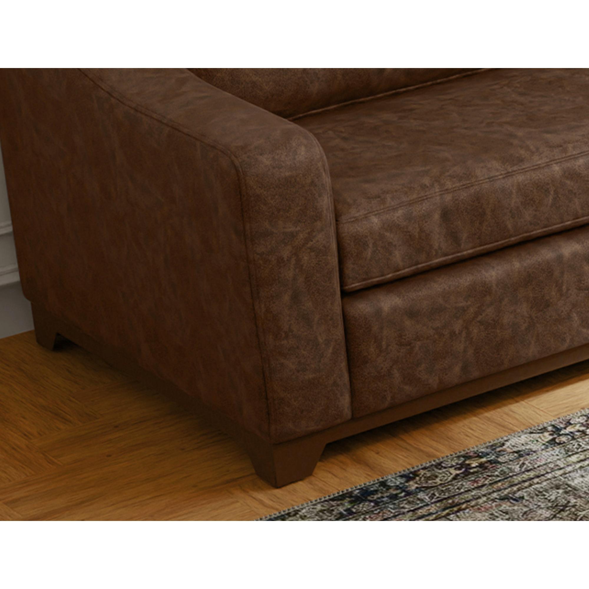 Natural Parota Wooden Frame & Base Loveseat 6 Natural Parota Wooden Frame & Base Loveseat - Image 6