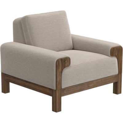 Sedona Wooden Frame & Base Armchair