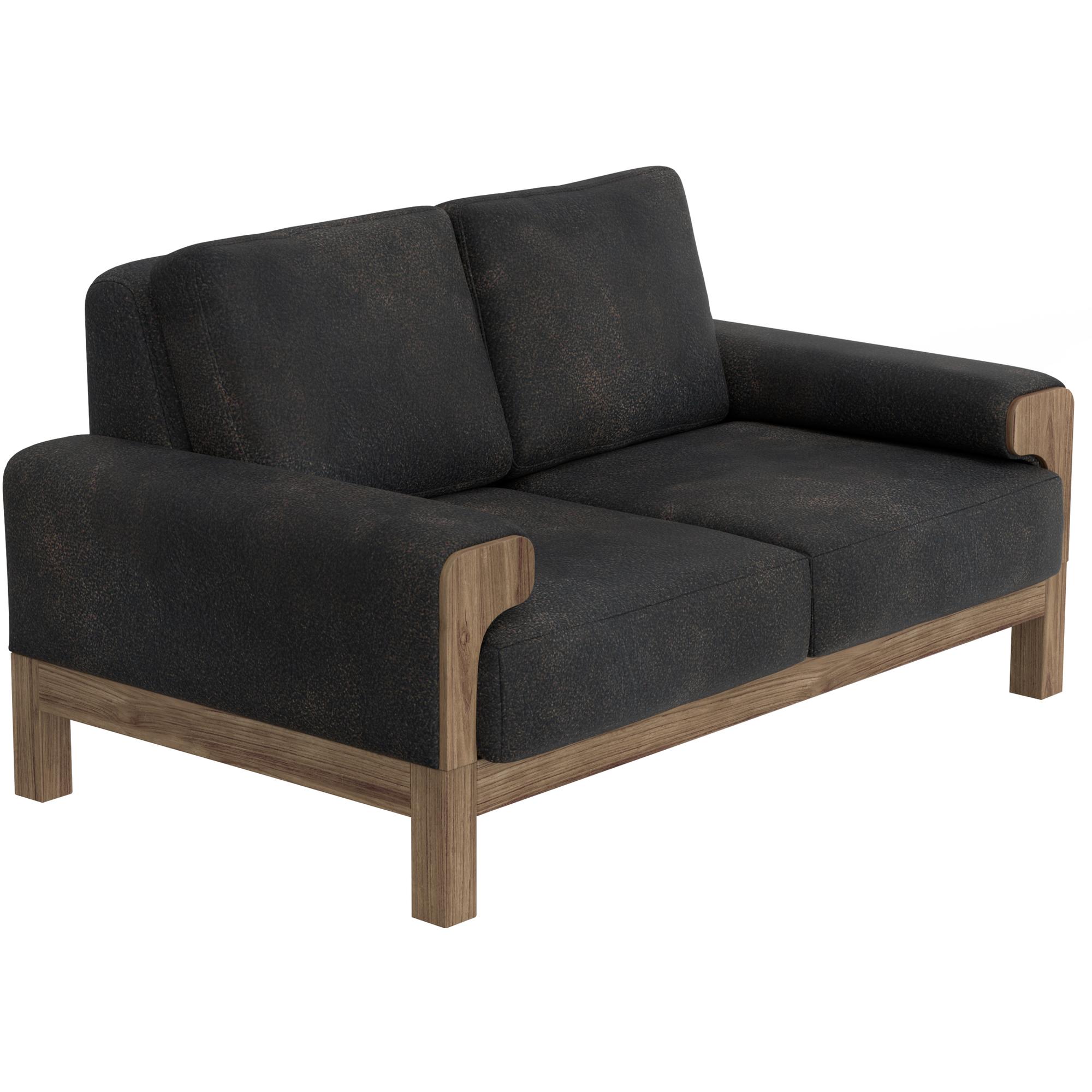 Sedona Wooden Frame & Base Loveseat 1 Sedona Wooden Frame & Base Loveseat