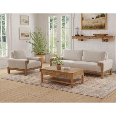 Sedona Wooden Frame & Base Sofa IUP966-SOF-210 IUP966 SOF 210 04
