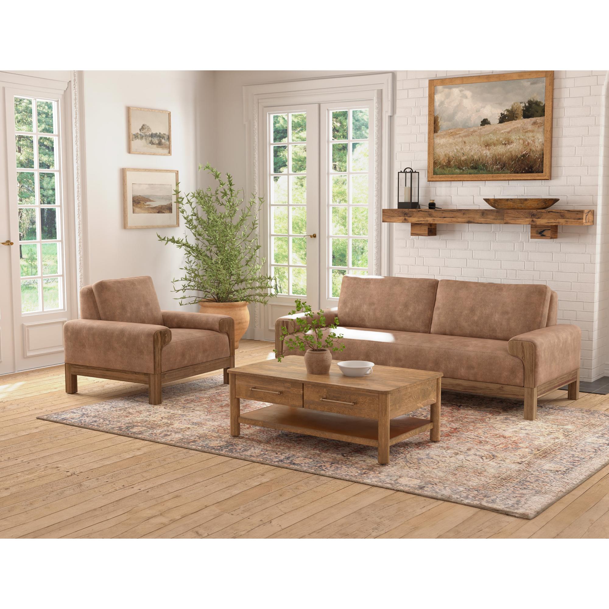 Sedona Wooden Frame & Base Sofa 4 Sedona Wooden Frame & Base Sofa - Image 4