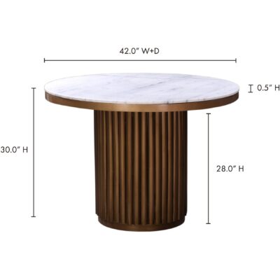 Tower Dining Table JD-1034-51-0 JD 1034 51 70