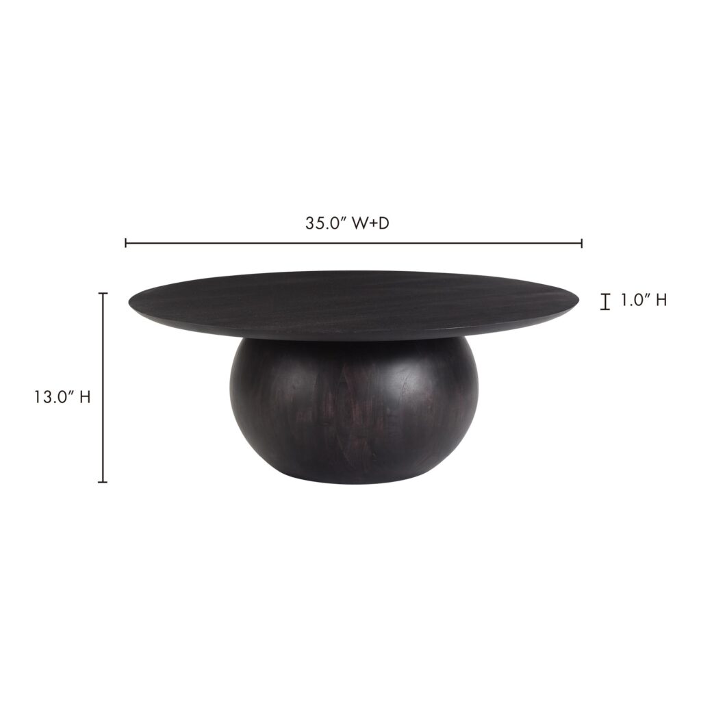 Bradbury Coffee Table Black - Image 6