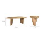 Appro Dining Table Natural JD-1039-24-0 JD 1039 24 70