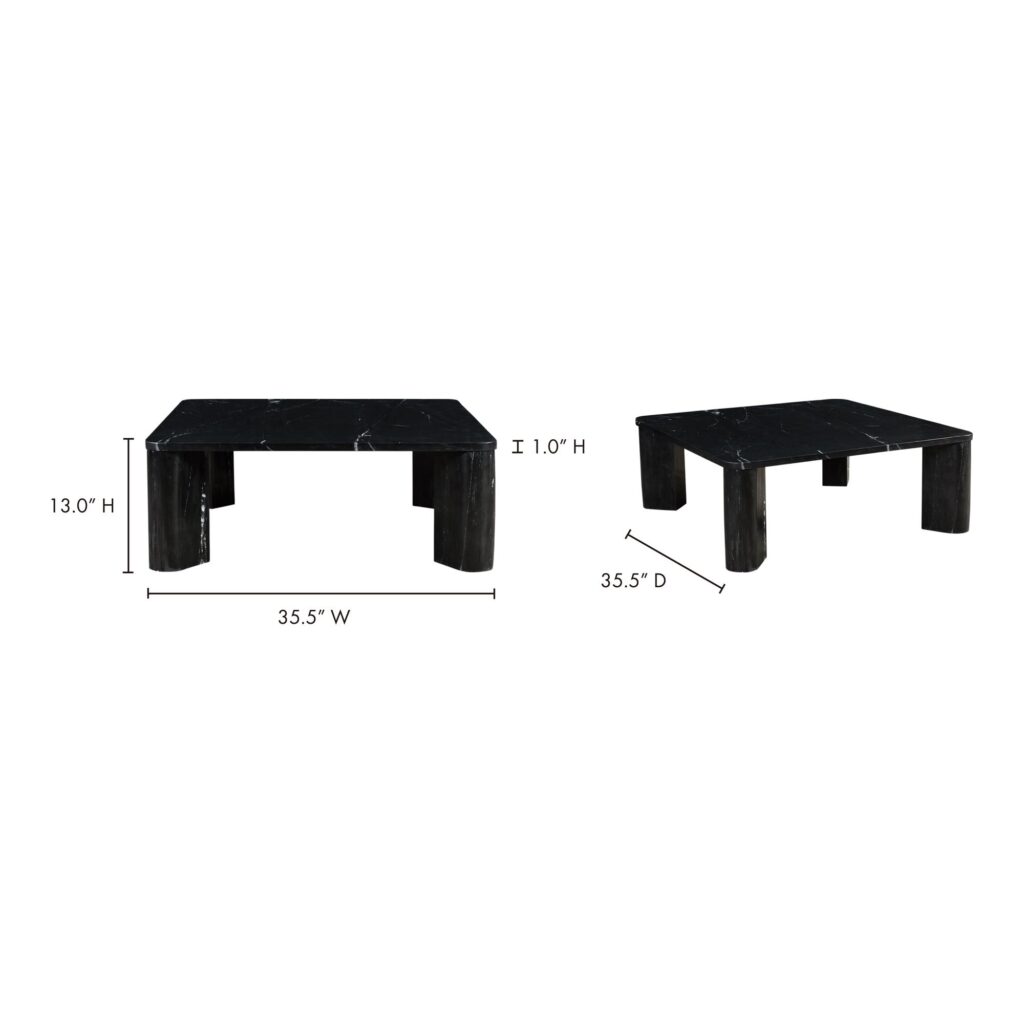 Segment Coffee Table Jetty Black - Image 8