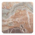 Segment Coffee Table Orange Levante Marble JD-1048-12-0 JD 1048 12 0 02