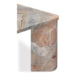 Segment Coffee Table Orange Levante Marble JD-1048-12-0 JD 1048 12 0 04