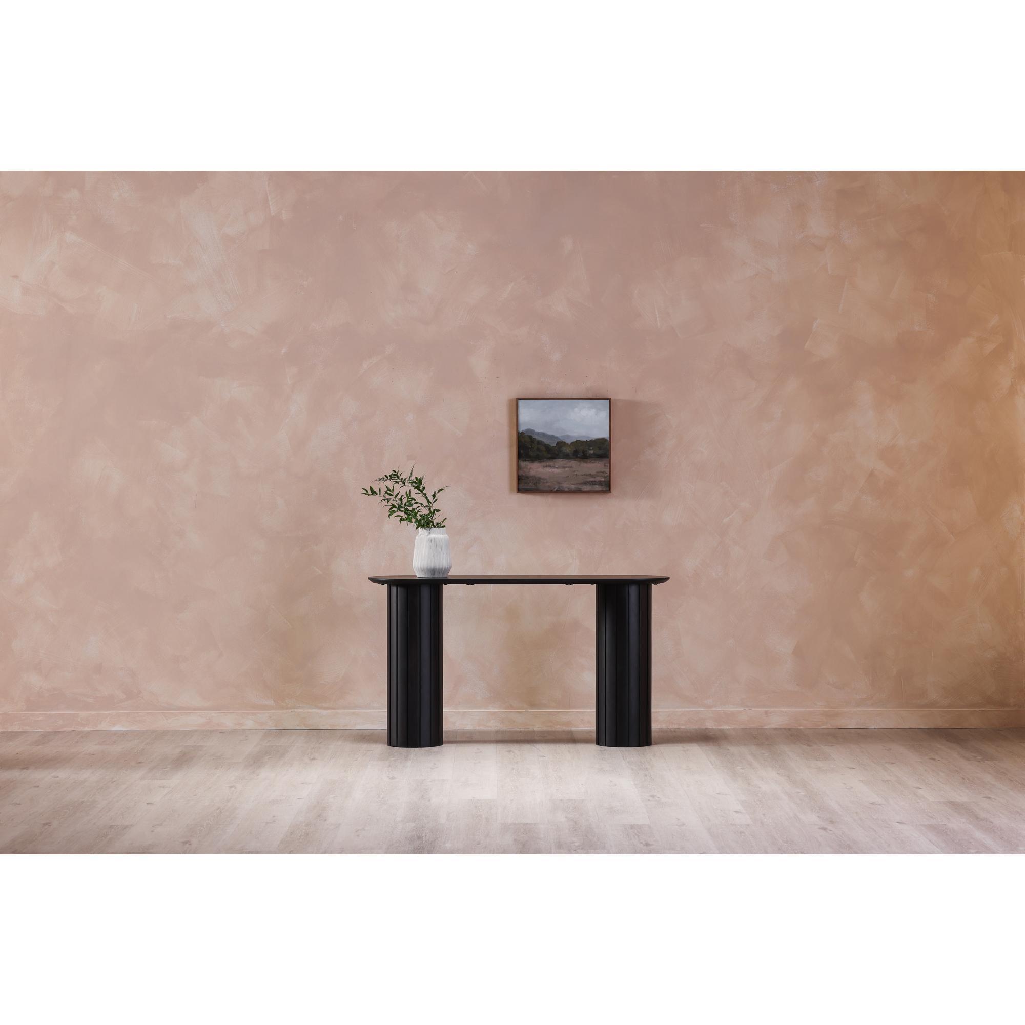 Povera Console Table Black 7 Povera Console Table Black - Image 7