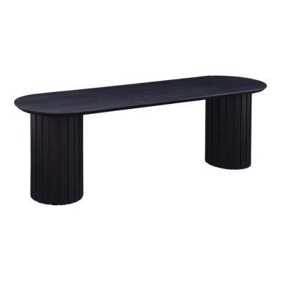 Povera Dining Bench Black 5 Povera Dining Bench Black JD-1053-02-0 JD 1053 02 01