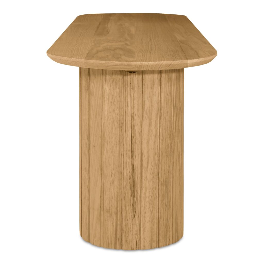 Povera Dining Bench Natural Oak - Image 4