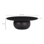 Bradbury Large Coffee Table Black JD-1056-02-0 JD 1056 02 70
