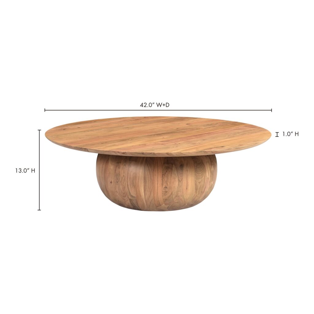 Bradbury Large Coffee Table Natural - Image 9