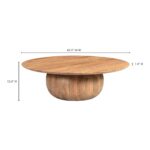 Bradbury Large Coffee Table Natural JD-1056-03-0 JD 1056 03 70