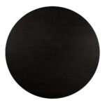 Povera Round Dining Table Black JD-1059-02-0 JD 1059 02 02