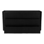 Povera 6 Drawer Dresser Black JD-1062-02 JD 1062 02 01