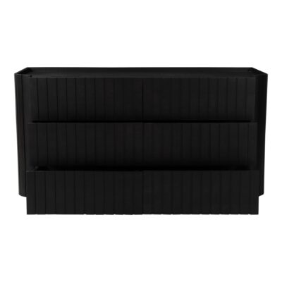 Povera 6 Drawer Dresser Black 13 Povera 6 Drawer Dresser Black JD-1062-02 JD 1062 02 01