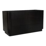 Povera 6 Drawer Dresser Black JD-1062-02 JD 1062 02 02