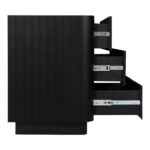 Povera 6 Drawer Dresser Black JD-1062-02 JD 1062 02 06