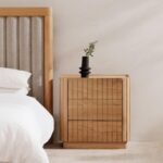 Povera 3 Drawer Nightstand Natural Oak JD-1063-24 JD 1063 24 30