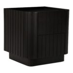 Povera Nightstand Black JD-1064-02 JD 1064 02 02
