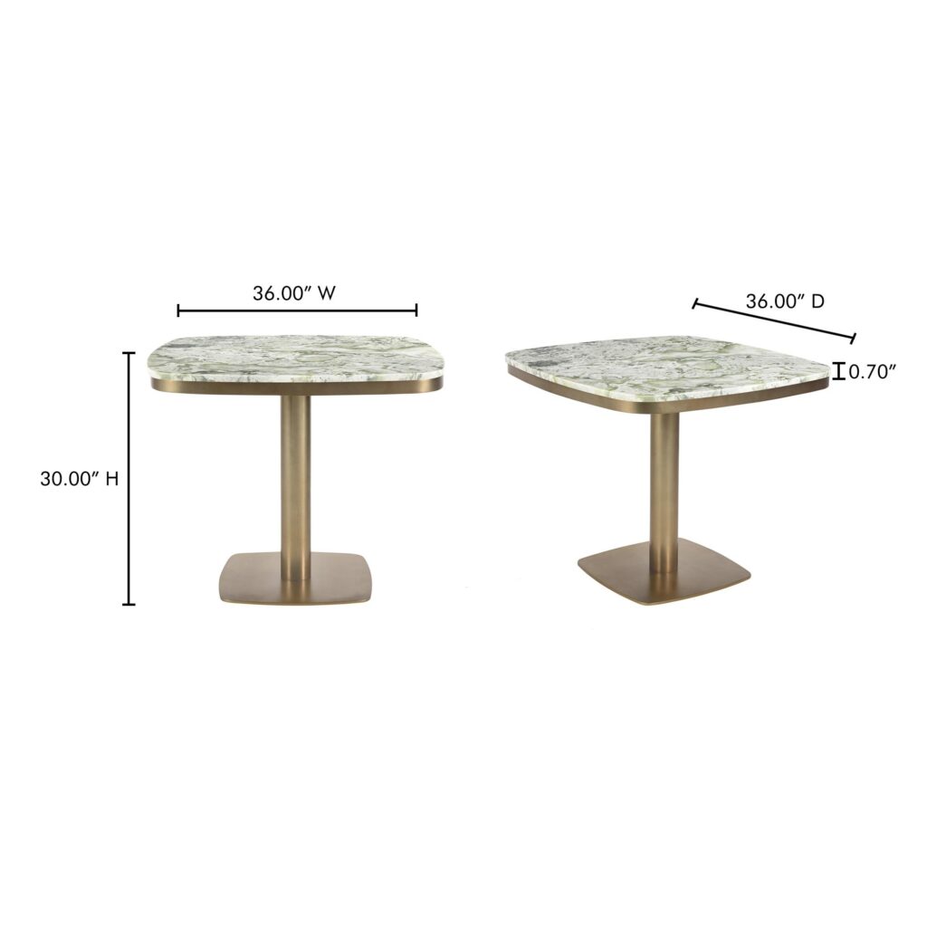 Celeste Cafe Table Green Onyx Marble - Image 15
