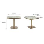 Celeste Cafe Table Green Onyx Marble JD-1067-16-0 JD 1067 16 0 70
