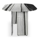 Celia Oval Dining Table Panda Marble JD-1075-37-0 JD 1075 37 0 02
