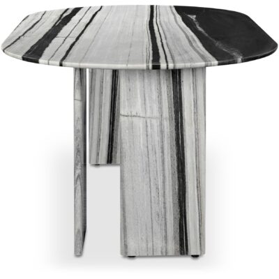 Celia Oval Dining Table Panda Marble JD-1075-37-0 JD 1075 37 0 02