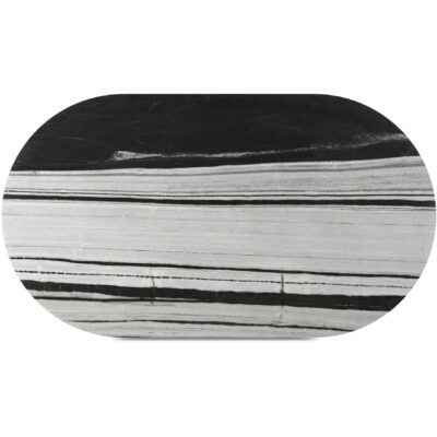 Celia Oval Dining Table Panda Marble JD-1075-37-0 JD 1075 37 0 03