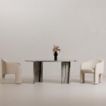 Celia Oval Dining Table Panda Marble JD-1075-37-0 JD 1075 37 0 30
