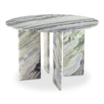Celia Round Dining Table Green Onyx Marble JD-1076-16-0 JD 1076 16 0 01