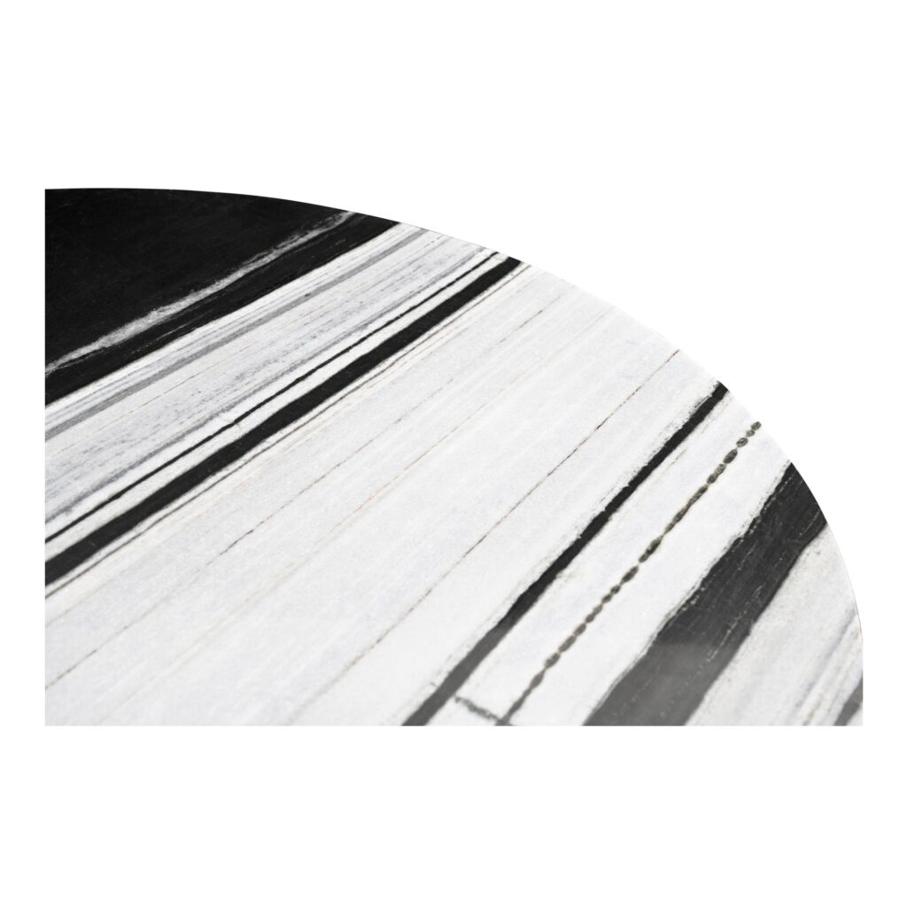 Celia Round Dining Table Panda Marble - Image 5