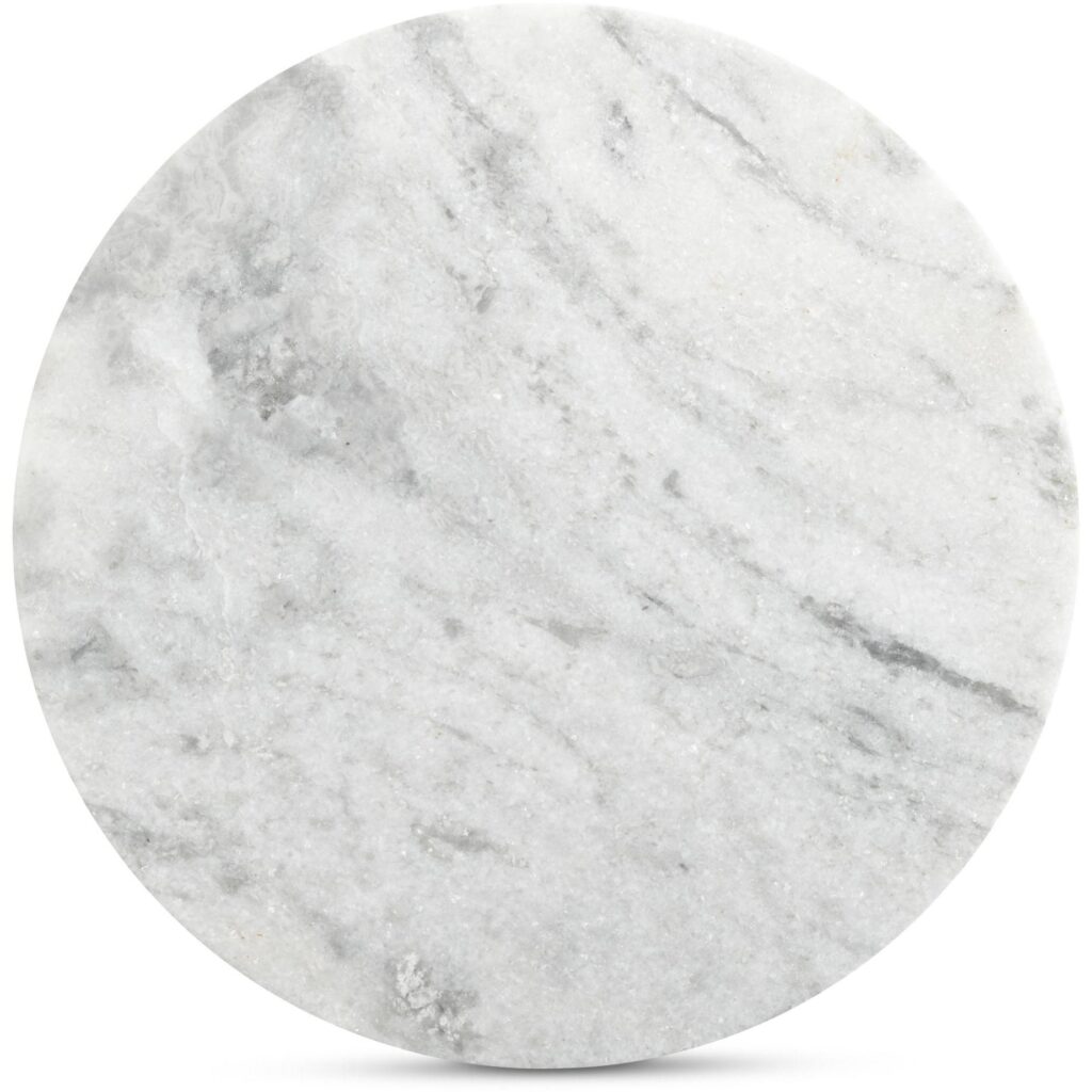 Evelyn Accent Table Ashen Gray Matrix Marble - Image 4