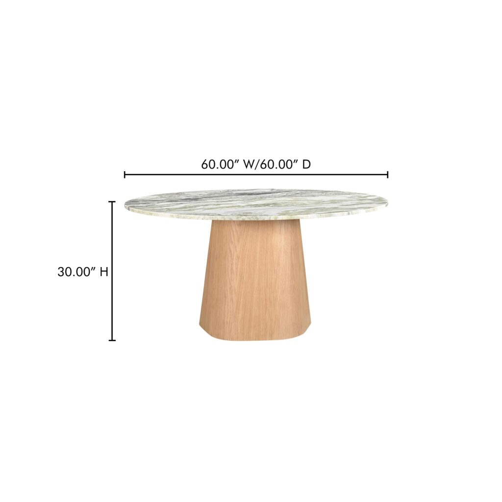 Evelyn Dining Table Onyx Marble - Image 9