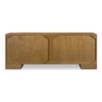 Gia 6 Drawer Dresser Brown JD-1098-03 JD 1098 03 Gia back shadsilo