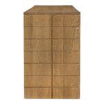 Gia 6 Drawer Dresser Brown JD-1098-03 JD 1098 03 Gia side shadsilo