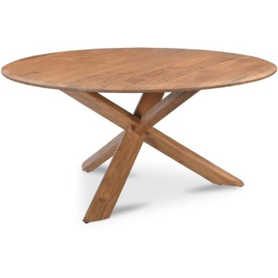 Wesley Dining Table Vintage Brown JD-1100-03-0 JD 1100 03 0 Wesley back shadsilo