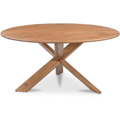 Wesley Dining Table Vintage Brown JD-1100-03-0 JD 1100 03 0 Wesley side right shadsilo