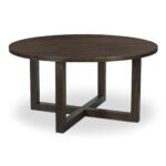 Joel Dining Table Dark Brown JD-1101-20-0 JD 1101 20 0 Joel diagL shadsilo
