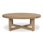 Joel Coffee Table Natural JD-1102-24 JD 1102 24 Joel side right shadsilo