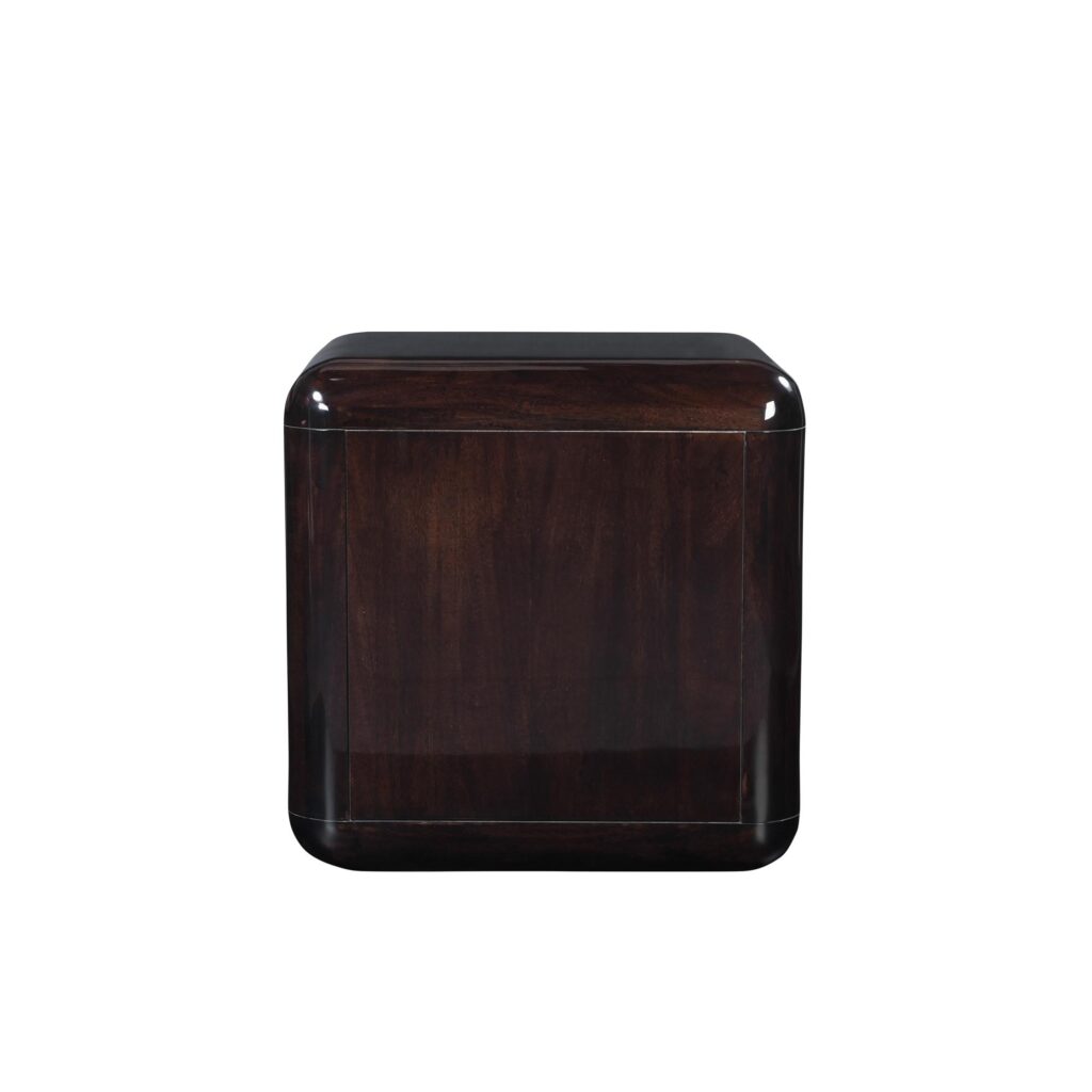 Rory Nightstand Dark Brown - Image 5