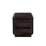 Rory Nightstand Dark Brown JD-1103-20 JD 1103 20 Rory front open shadsilo