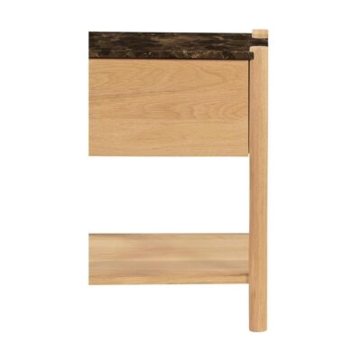 Elio Nightstand Dark Emperador Marble JD-1104-20 JD 1104 20 Elio closeup01 shadsilo