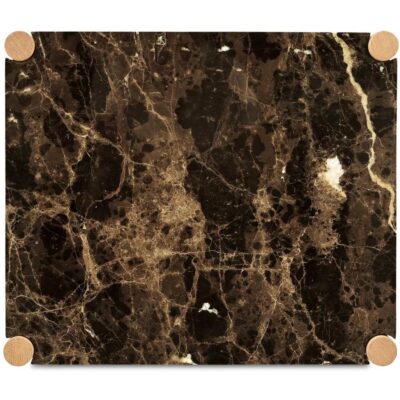 Elio Nightstand Dark Emperador Marble JD-1104-20 JD 1104 20 Elio top shadsilo