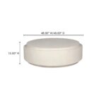 Cosmo Outdoor Coffee Table JK-1015-18 JK 1015 18 70
